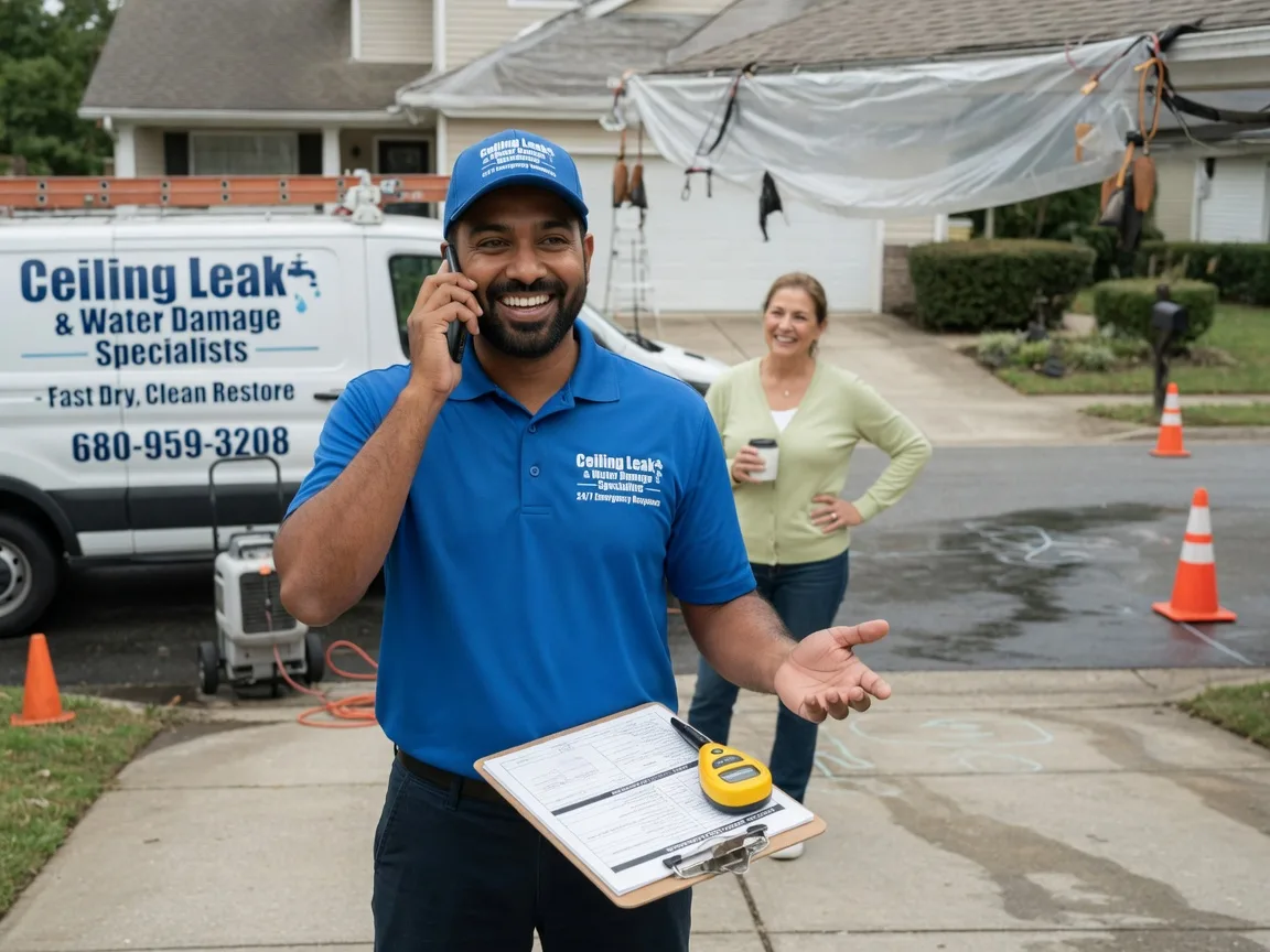 Ceiling Leak Cleanup Gonzales, LA FAQs